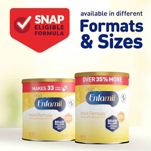 Enfamil Infant Formula, Milk-Based Baby Formula, 29.4 Oz, 4 CT - image 7