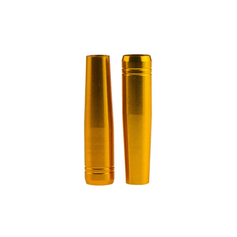 SHARROW 12pcs Tir à l'arc Flèche Insert en Aluminium Connecter la Pointe de Flèche pour Flèches en Bois de 8 mm Flèches en Bambou