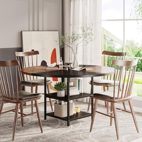 Tribesigns 47 inch Round Dining Table for ...