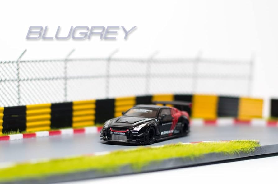 アメリカンジオラマ 1:64スケール レーストラック・ジオラマ(ガルフ) アメリカンジオラマ 1/64 レーストラック ジオラマ ガルフ