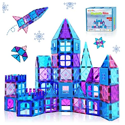 Kaysaitoy Juguetes niños 3D Bloques Construcción Magneticas Niños 2 3 4 5 7 8 Años de Creatividad y Educación Regalo Niña Chico 2 3 4 5 6 7 8 Años para Juguetes para Regalos de Cumpleaños de Navidad