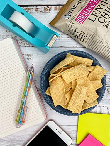 The Daily Crave Himalayan Pink Salt Lentil Chips, 4.25 Oz (Pack Of 8) 4 G Protein, Gluten-Free, Non-Gmo, Kosher, Crunchy #TOP2