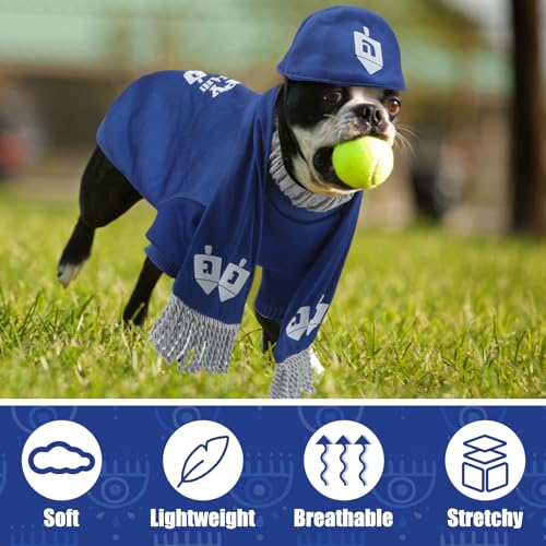 Disfraz Hanukkah para Perro Mediano Paterr 3 piezas miniatura 4