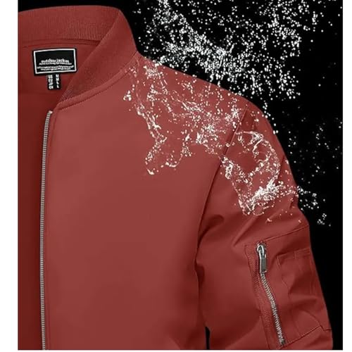 Image of MIA FASHION Jacket for Men Winter Wear Full Sleeves Jacket | Zipper Lightweight Jacket | Casual Bomber Regular Fit