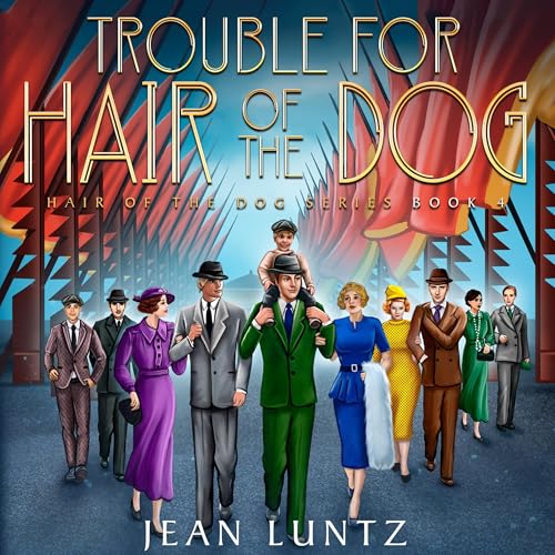 Diseño de la portada del título Trouble for Hair of the Dog