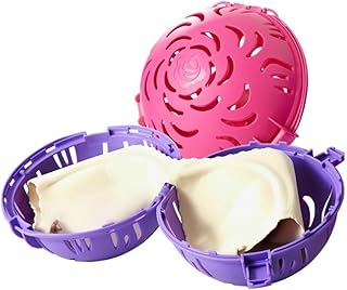 Hemoton 2 Pçs Bola De Lavagem De Sutiã Bolas De Lavanderia Bola De Lavagem De Lavanderia Bola De Limpeza Antiemaranhado Bola De Máquina De Lavar Rosa Bolas De Máquina De Lavar Bolas De