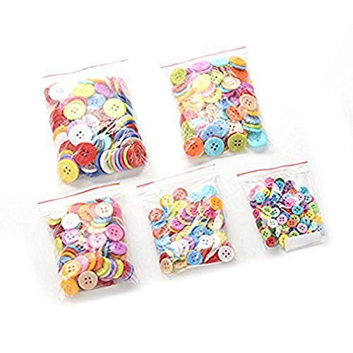 Set di 100 bottoni per cucito fai da te per