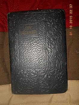 Leather Bound Self Pronouncing New Testament of Our Lord and Savior Jesus Christ Book