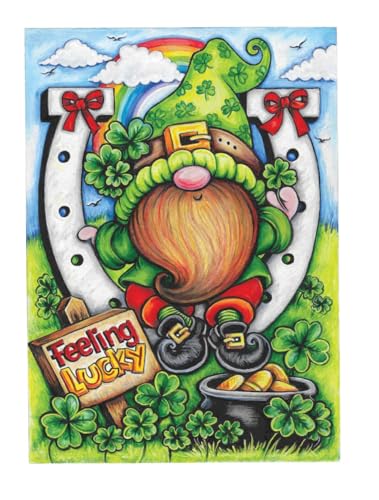 Creative Haven Gnome for the Holidays Coloring Book (Adult Coloring Books: Holidays & Celebrations) - Image 3