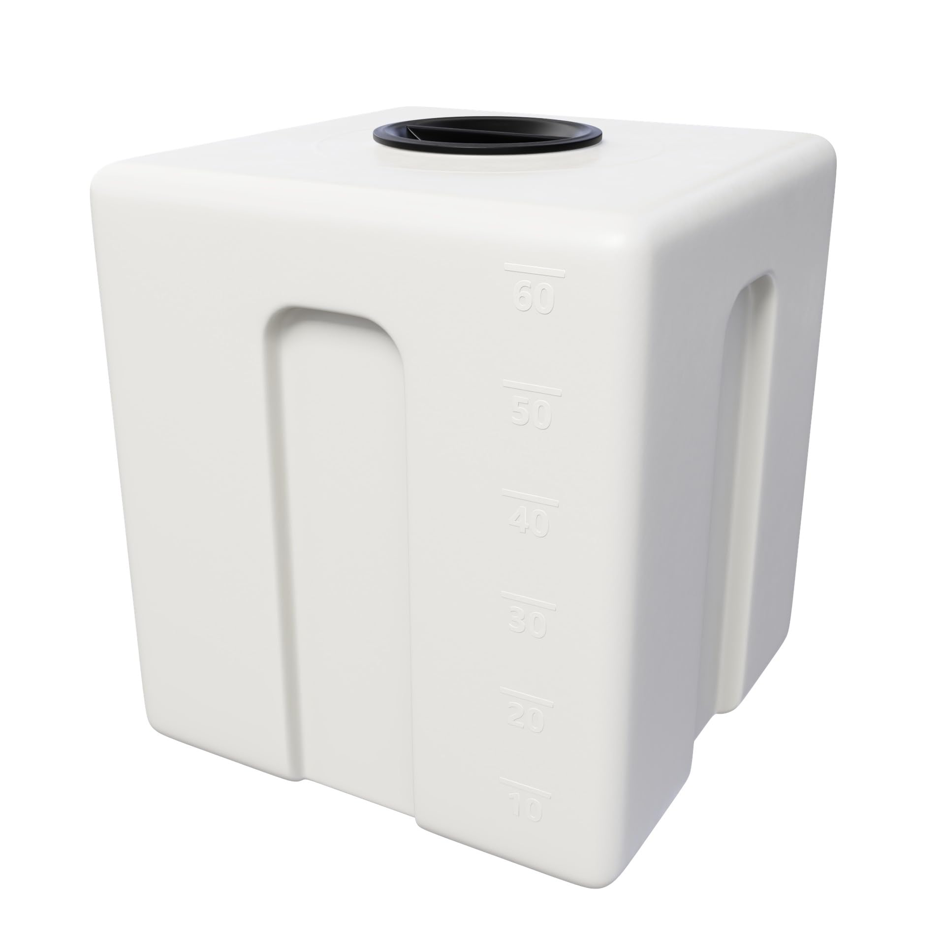 Varile Depósito de transporte para agua potable (60 litros), color blanco
