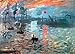 Deerbird Puzzle 1000 Pezzi Monet: Impression Sunrise Museum Collection Puzzle, Puzzle di qualità Artistica 1000 Pezzi per Adulti Giocattoli per l'intrattenimento da Pavimento per Adolescenti