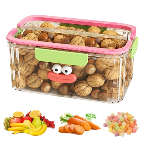 Contenedor de uva para , grandes ahorradores de verduras para lechuga, contenedores de verduras, contenedores organizadores de refrigerador, recipientes de ahorro de ensalada para cocina