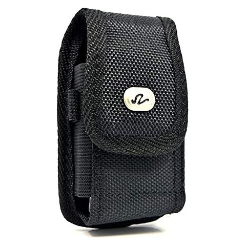 Universal Heavy Duty Rugged Nylon Canvas Protective Carrying Cell Phone Case Pouch Cover