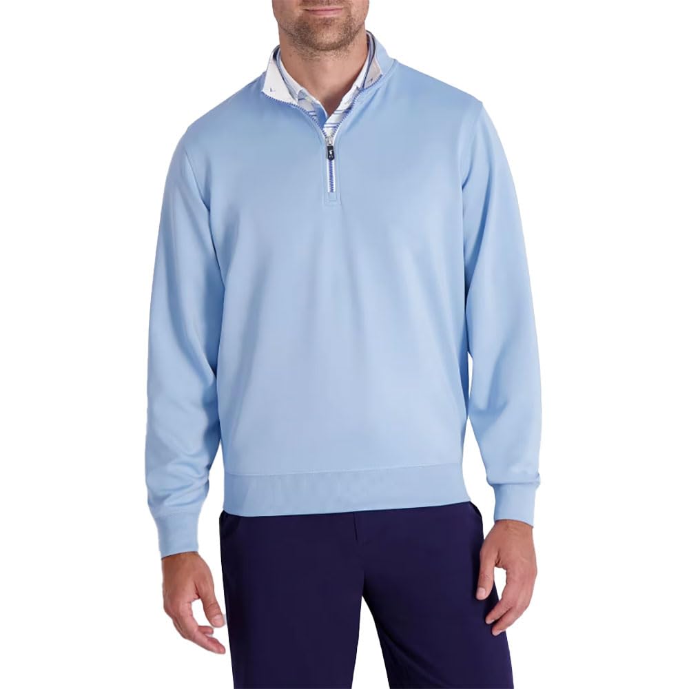 シーグレープ1 Quarter Zip Pullover with Syracuse Caves Embroidery
