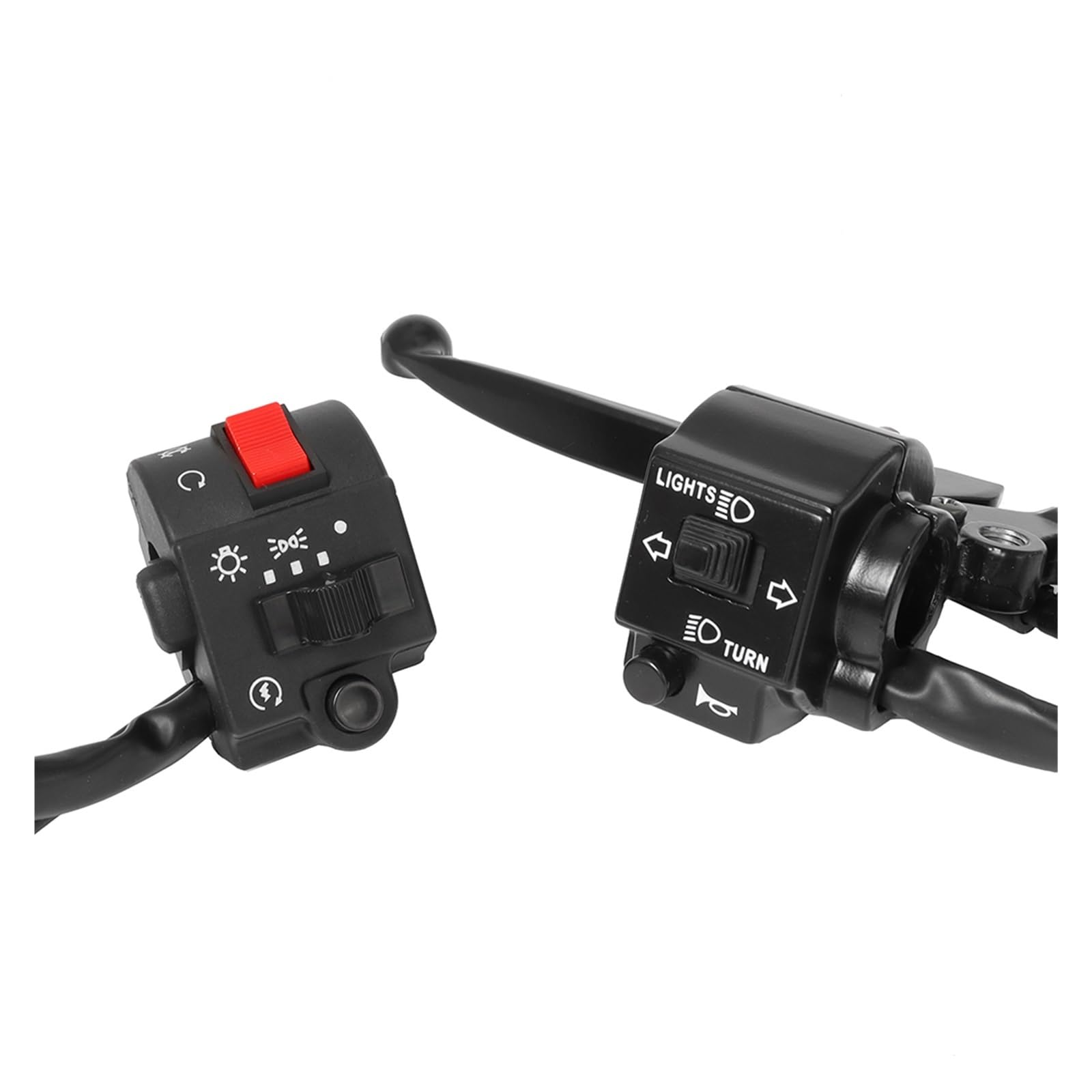 Commutateur de guidon moto pour Suzuki GN125 commande phare - 8