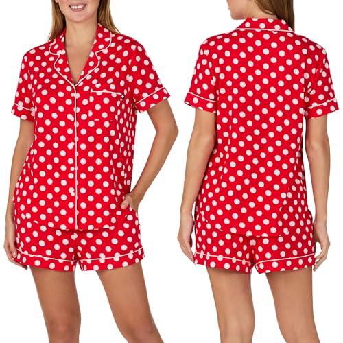 Image of kate spade new york Short Sleeve Boxer PJ Set