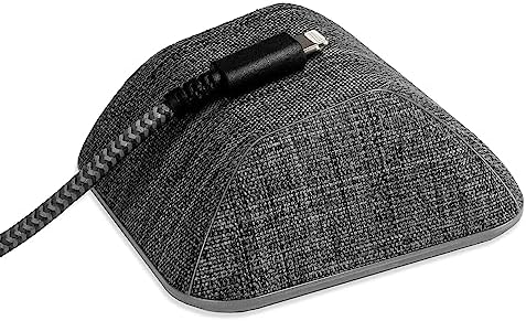 Smartish Magnetic Cord Holder - Cable Wrangler Organizer with Magnet Clips for Charger Management on Desktop, Nightstand, or Side Table - No. 2 Pencil Gray