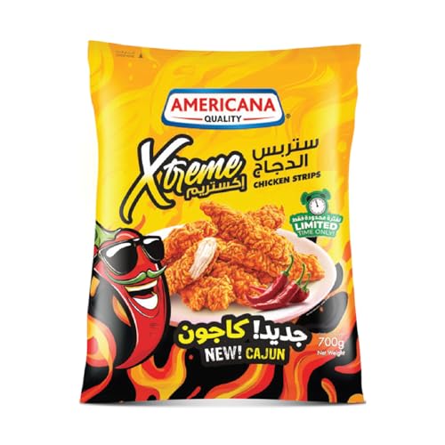 Americana Xtreme Cajun Chicken Strips 700 g