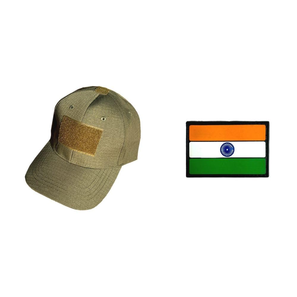 Tactical Style Velcro Cap for Men & Women or Combo with Patch | Great for Military Use, Hiking, and Outdoor Adventures.-image-19