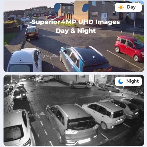 Image of CP Plus 4MP Full HD IP Outdoor Bullet Camera | STQC Model | CP-UNC-TA41L3C-D-LQ | Color Night Vision | IR Night Vision | Built-in Mic | 3.6mm Fixed Lens | PoE | Compatible with NVR only