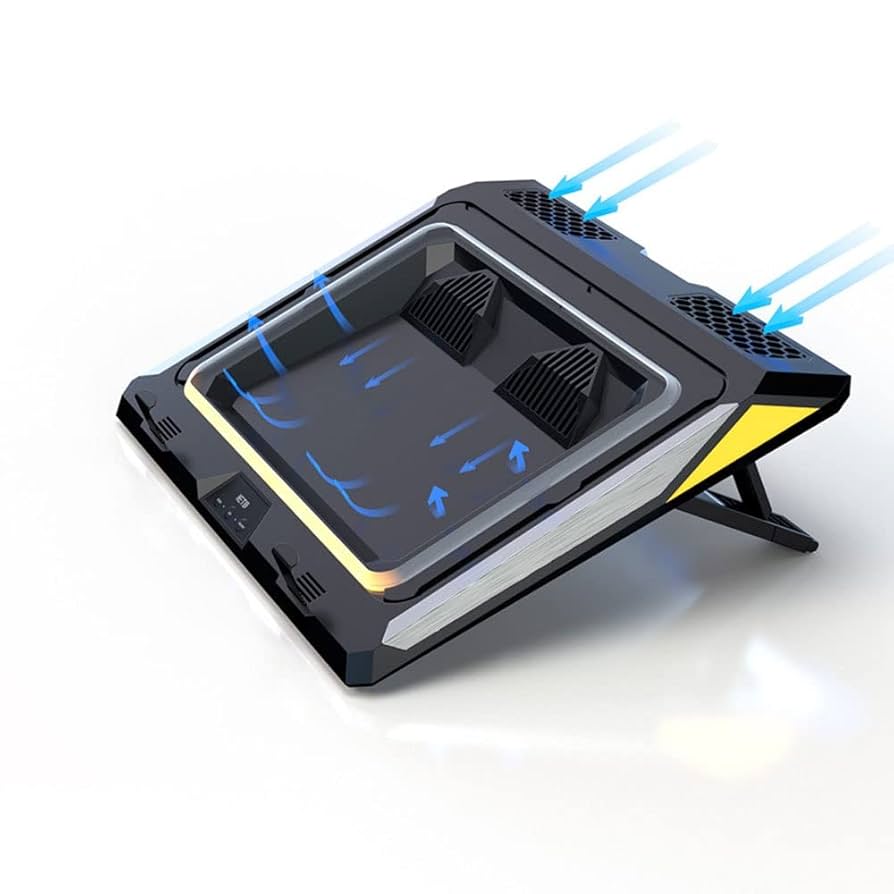 ゲーミングノートパソコンクーラー ICコア冷却パッド 高度なターボファン ゲーミングノートパソコンクーラー ICコア冷却パッド 高度な