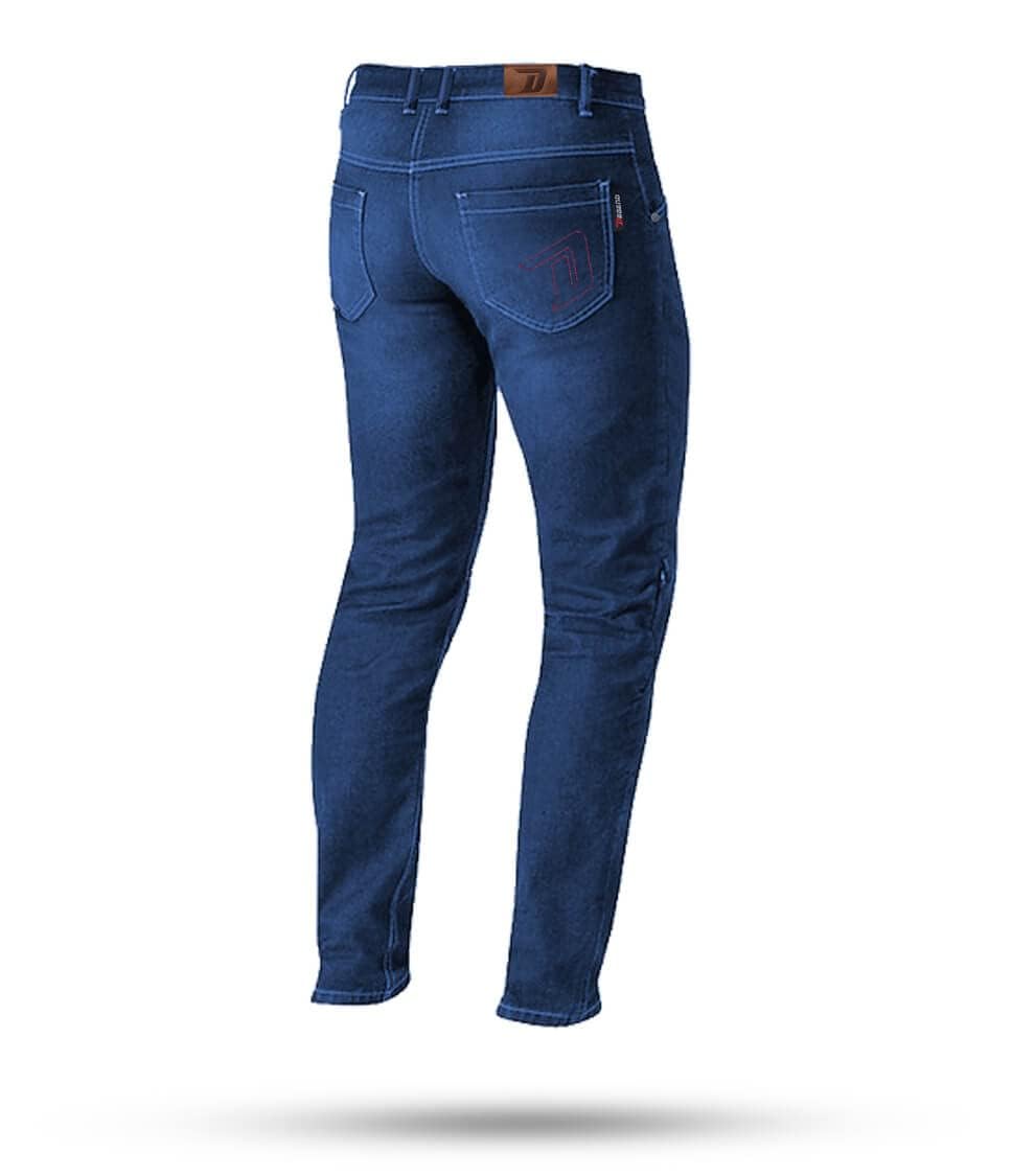 Town | Pantalón Vaquero de Moto con Forro Kevlar de Máxima Protección | Pantalón Hombre con Protectores Desmontables - Denim Homologado