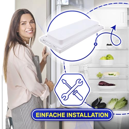Gefrierschrank Klappe 470x193x60 mm mit Originalcode 2063754028 206375402/8 für AEG für Electrolux - Garantie 10 Jahre - MONTERAL