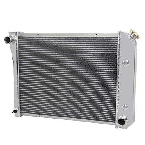 OzCoolingParts 68-87 Chevy & Oldsmobile & Pontiac Radiator, 3 Row Core Full Aluminum Radiator for 1968-1987 69 70 71 72 73 74 75 76 77 78 79 80 85 86 Chevy Camaro Chevelle Nova and Many Cars