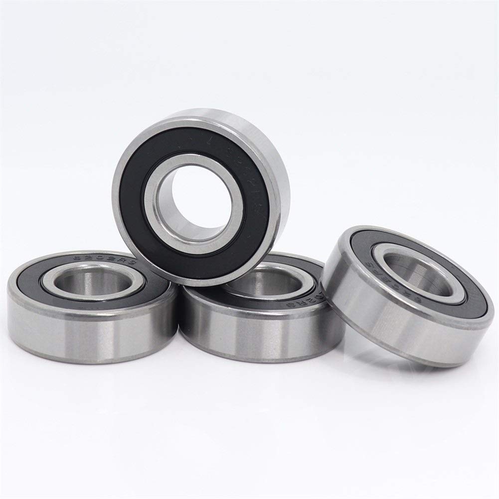 HYUJNAFZR 6202RS 6202 2RS Bearing for Electric Power Tools ABEC-3 15 * 35 * 11 mm Deep Groove Ball Bearings 180202 RZ 6202 2RZ