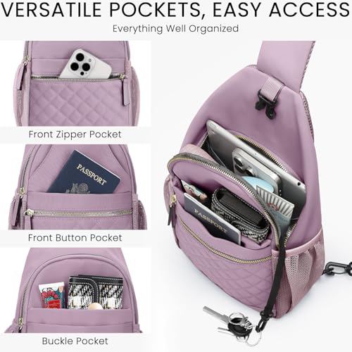 Image of Vankor Small Crossbody Purses Bags for Women Men Travel, Chest Sling Bag Women Casual Cross Body Bag for Woman Sling Backpack