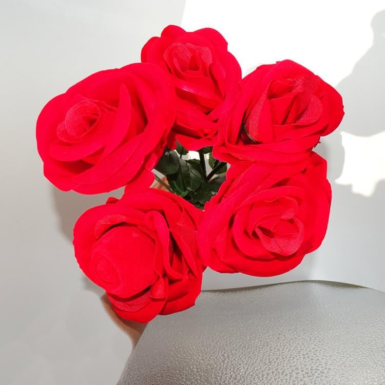 Miniatura 4 de Proposal Red Rose Ring Box,Valentine's Day Wedding Gift for Girlfriend - 1 PCS
