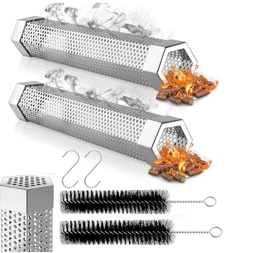 ALSISK 2 Pack Hexagon Tubes
