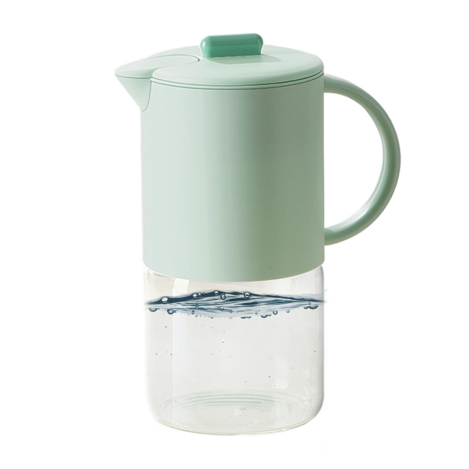 Pichet à eau en verre résistant pour éviter les fuites et odeurs de lait au réfrigérateur