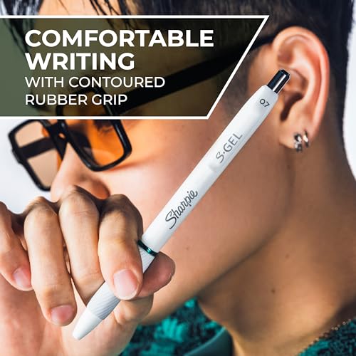 Sharpie S-Gel Medium Point Gel Pens - Assorted Colors, 8 Pack - Image 5