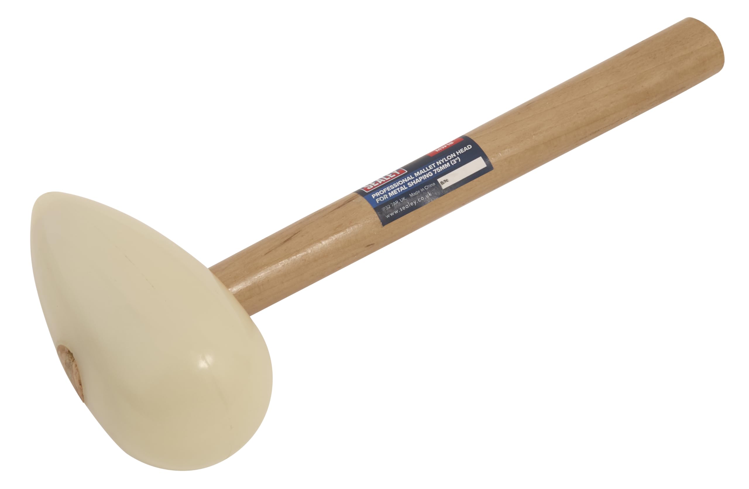 B&Q -  Mw18 Professional Mallet Nylon Head For Metal Shaping 75mm (3")