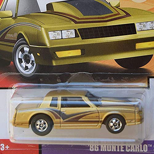 Hot Wheels 1:64 Scale die cast Exclusive Heritage Gold '86 Monte Carlo SS miniatura 5