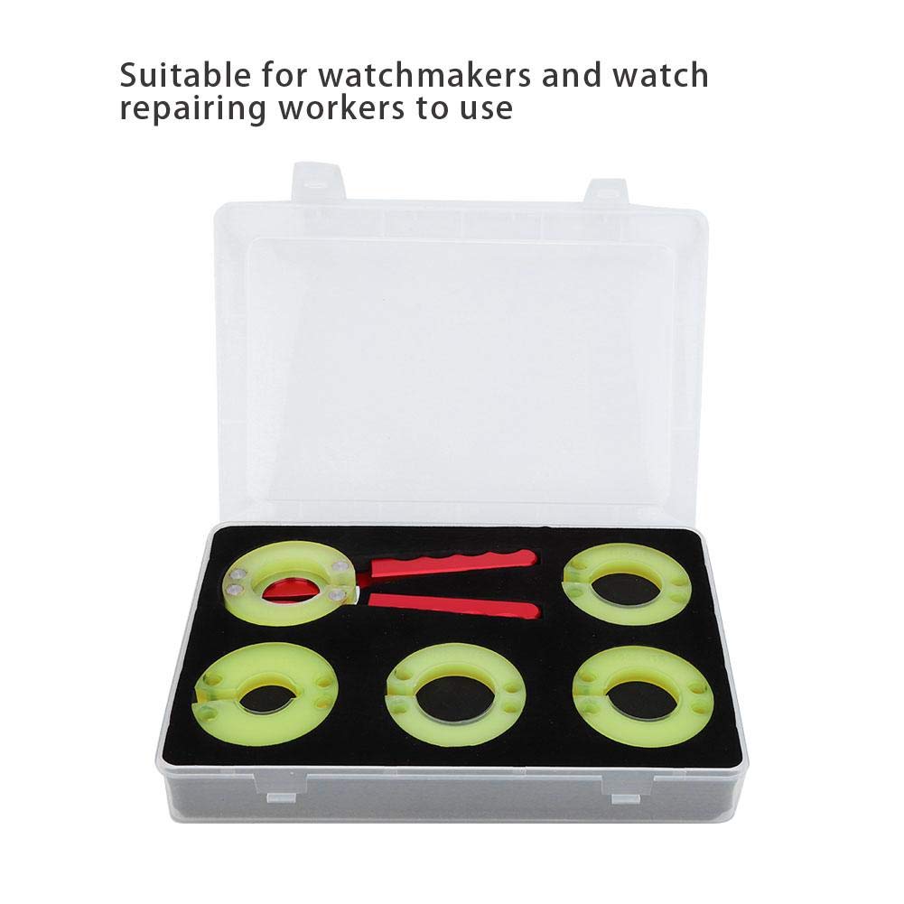 Boquite Valentinstag Karneval Uhr Lünette Ringöffner, Professional 4 Arten Removal Tool Uhr Repair Tool Zubehör für Uhrmacher
