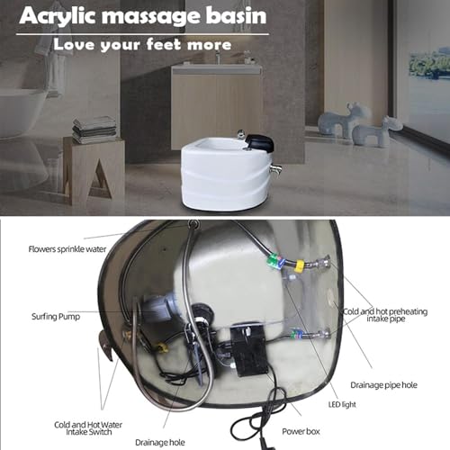 Spa portátil para pies con masaje y calentador miniatura 2