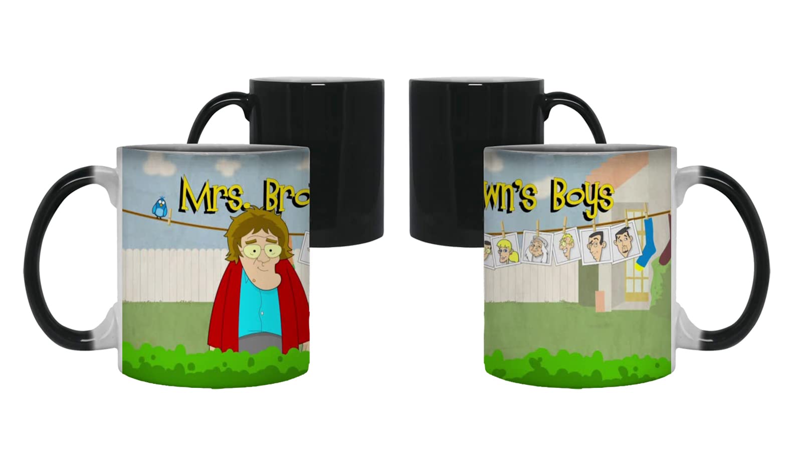 Giftme Mrs Browns Boys for Boy-Girl, Friends Coffee Tea Mug Unique Magic Mug Ceramic Mug.