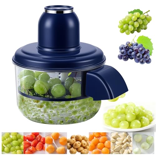 Automatic Grape & Garlic Peeler Machine Electric Potato Peeler Electric Peelers for Potatoes and Fruits Tomatoes and Cherry Rechargeable Kitchen Tool for Home Use Camping and Commercial Catering