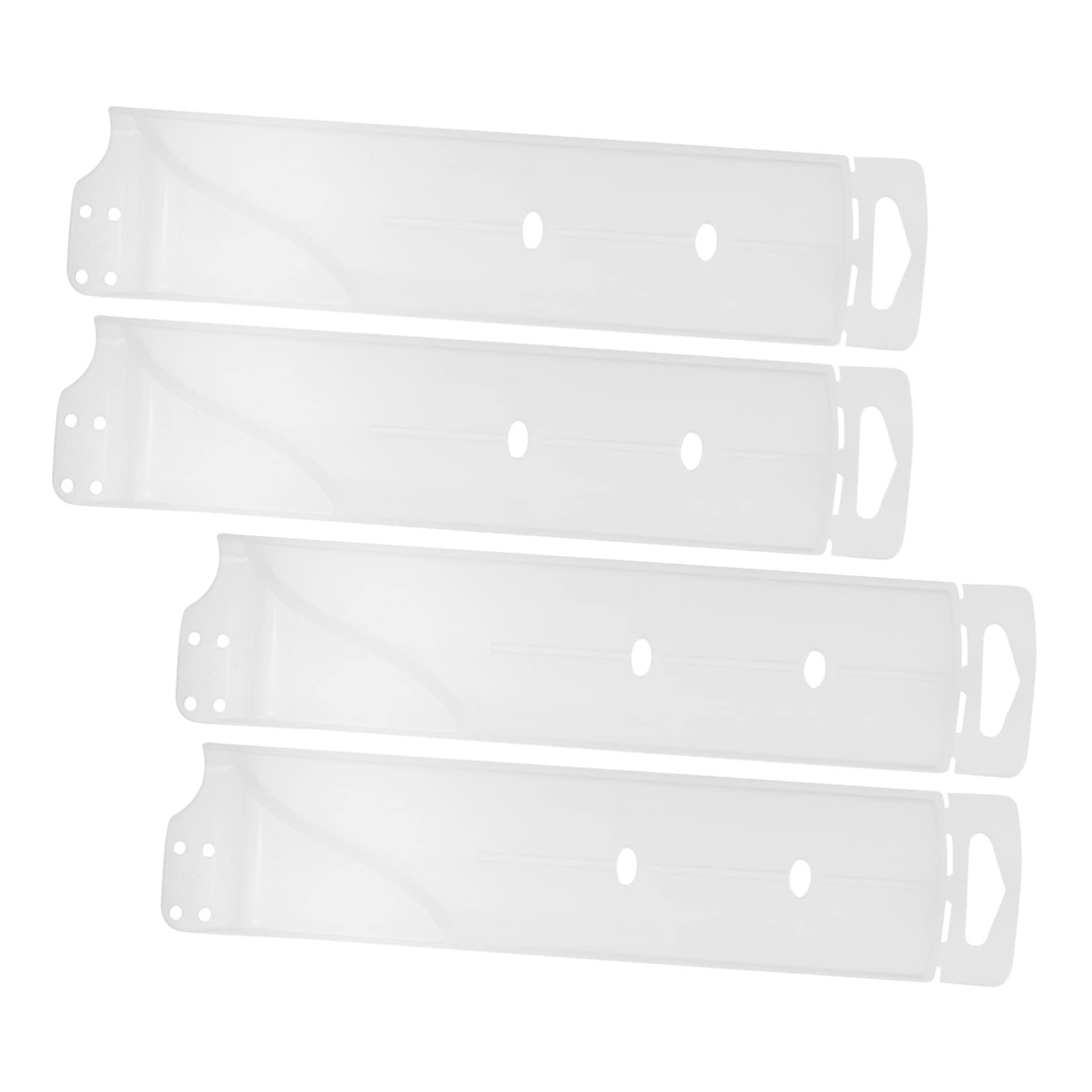 BEBEMOKO 4pcs Guard Cleaver Protector Protectors for Fingers Protectors Cutter Protector Sheaths for Kitchen with Kitchen Gadget Cooking Cutter Covers Knives Cover White Pp