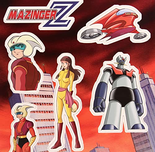 SD TOYS Mazinger Z Magnets Set A, 7 unità