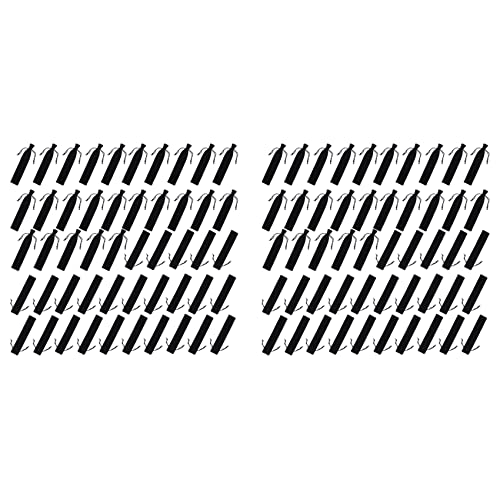 Bannik 200個、ベルベットペンポーチ、ブラック巾着袋、シングルペンホルダー、パッケージスリーブ、スクールオフィスビジネスギフト用