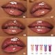 essence JUICY BOMB lip oil set 02 POUT OF PARADISE, Lippenöl-Set aus 5 Shades, tropischer Duft, glänzendes Finish, für gepflegte Lippen, 5×2,4ml