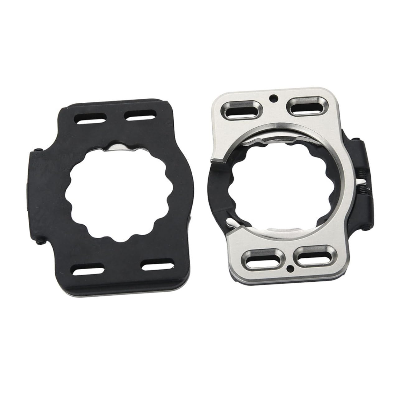 ibasenice Self-Locking Pedal Cleat for Mountain Biking Bike Pedal Accessories Easy Install and Remove Cycling Performance Enhancer