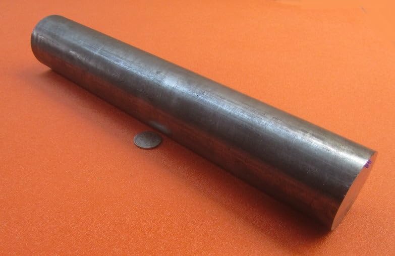 1144 Carbon Steel Round Rod 2.00" Diameter x 1 Foot Length 1 Piece
