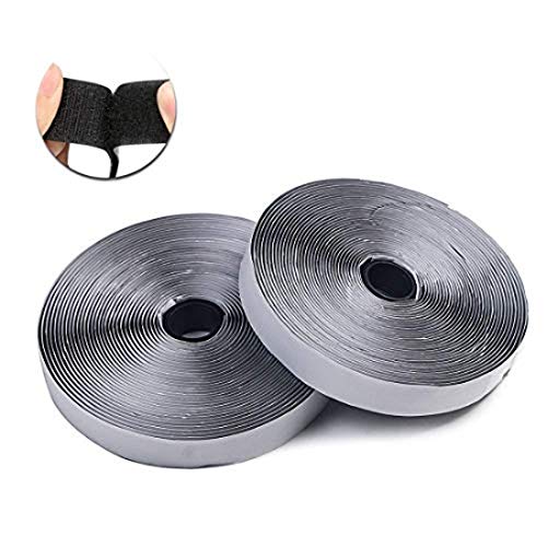 DIY Crafts Design # No 6, Pack of 16 Feet Roll, Self Adhesive Hook and Loop Sticky Back Fastener (1x0.1) 16 feet Roll Double-Sided Gum Mounti (Design # No 6, Pack of 16 Feet Roll) Deal