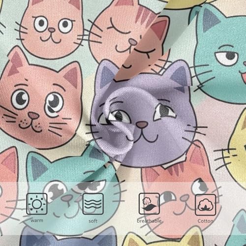 Colorful Cartoon Cute Cat Girls Underwear Toddler 2t Cotton Little Girl Panties Durable Briefs Undies Kids3