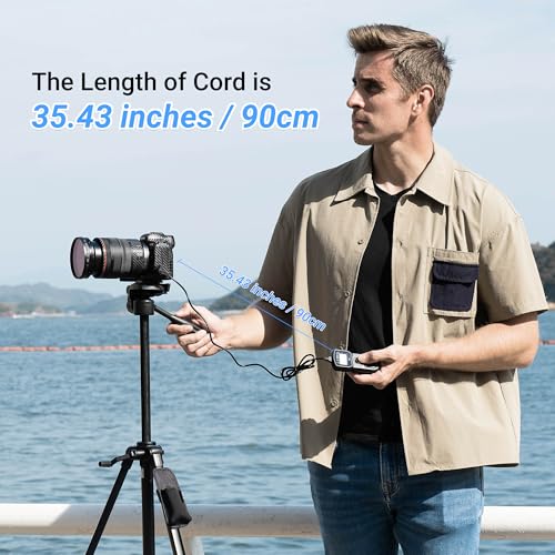Image of JJC Timer Remote Control for Panasonic Lumix GH5,G85,G9,G7,GH5S,GH4,GH3,GH2,GX8,GX7,FZ2500,FZ2000,FZ100,FZ150,FZ200,FZ30,FZ50,G3,G5,G6,Replaces Panasonic DMW-RS1 /RSL1