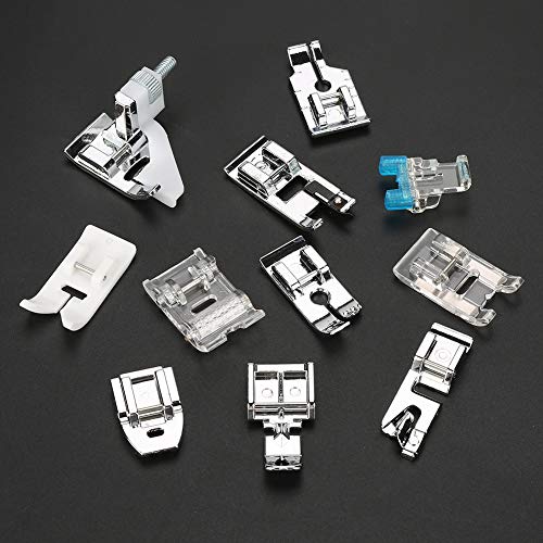 Set de 11 piezas de pies para máquina de coser miniatura 7